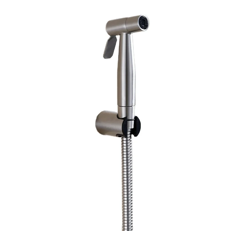 Hot Selling 304 Stainless Steel Hand Toilet Bidet Spray Muslim Shower Shattaf Handheld Bidet Sprayer power spray gun