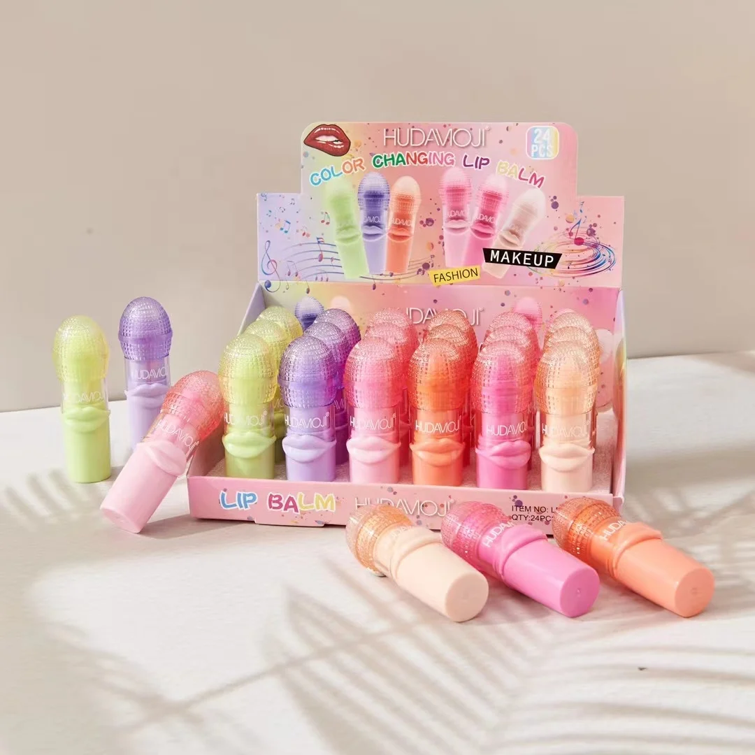 Natural cute lip balm organic Lipbalm vegan kids Lip gloss Karaoke-shaped lipgloss private label