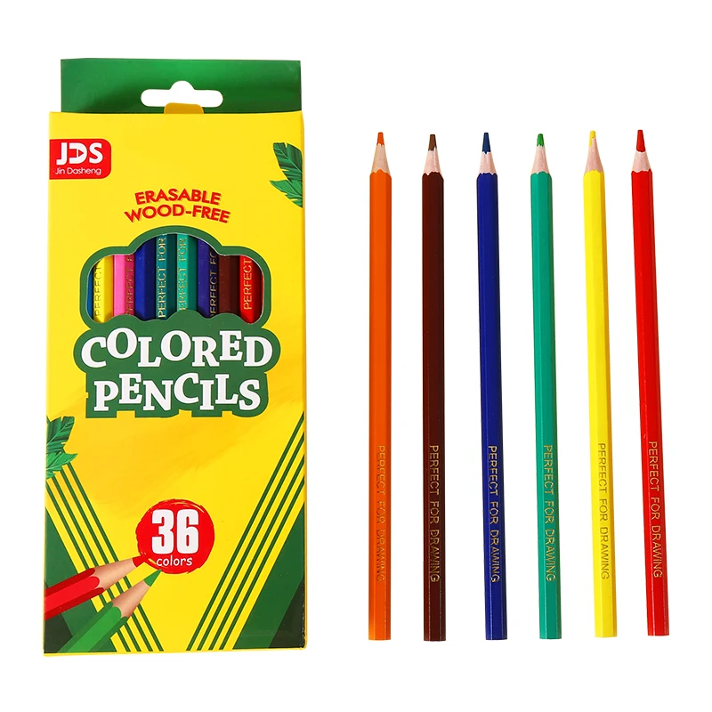 Colored Pencil,12/24/36/48pcs/box Wooden Drawing Pencil,Art Drawing Supplies for School Students Home Exam,Classroom Prizes