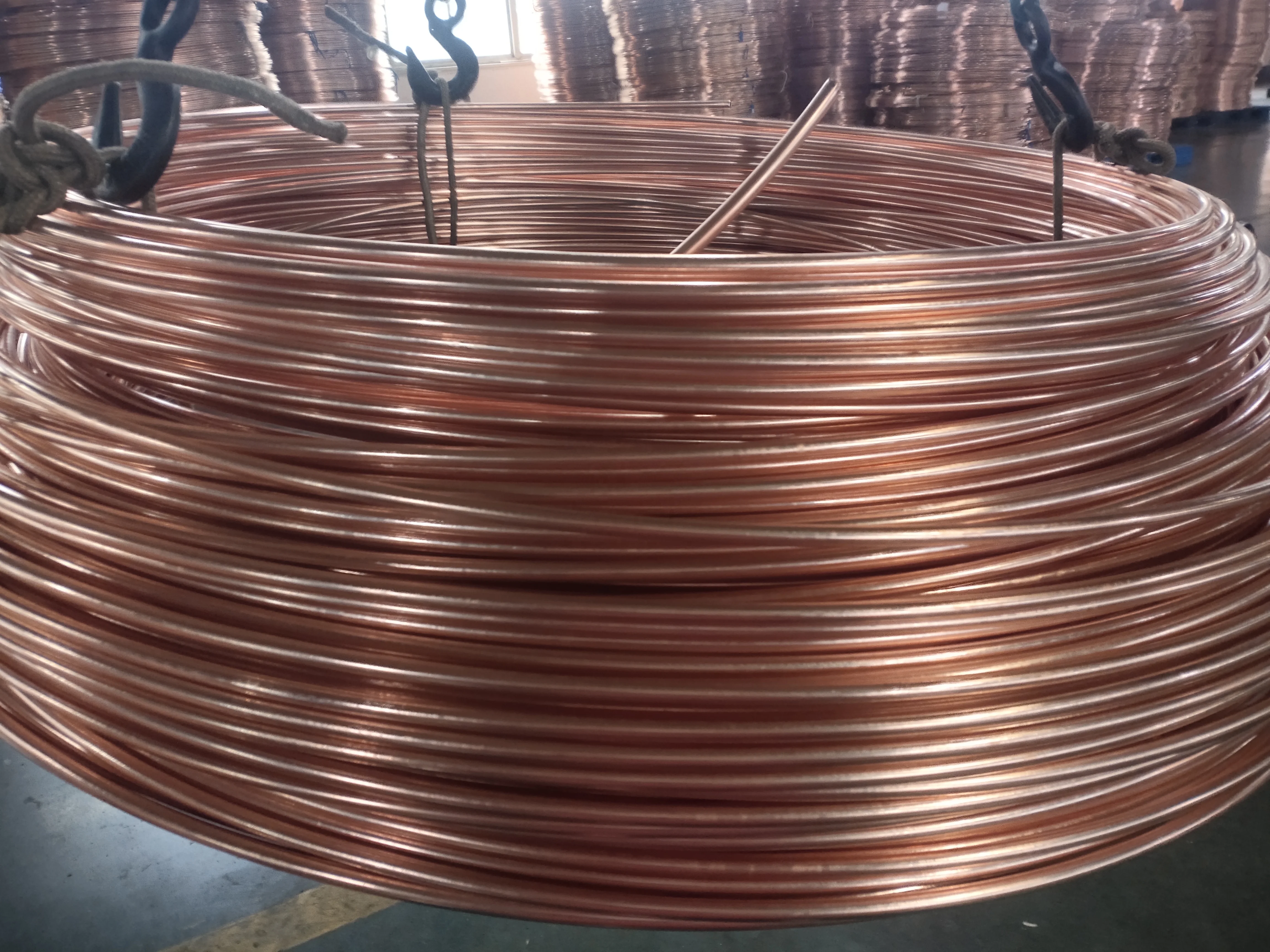 copper coated double wall tube  3/16  4.76