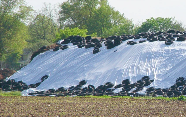 Black and White Panda Wrap, Silage Panda Film, Silage Sheet, Silo Cover