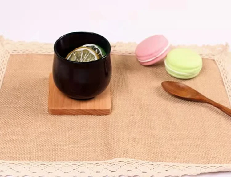 China Manufacturer Custom Design Cheap Handmade Wooden Cup Cover Wooden Cup Cover
