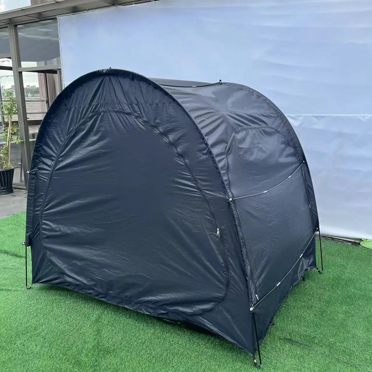 Multifunctional ventilate camping tent for bikepacking bicycle storage tents outdoor bike covers storage shed tent