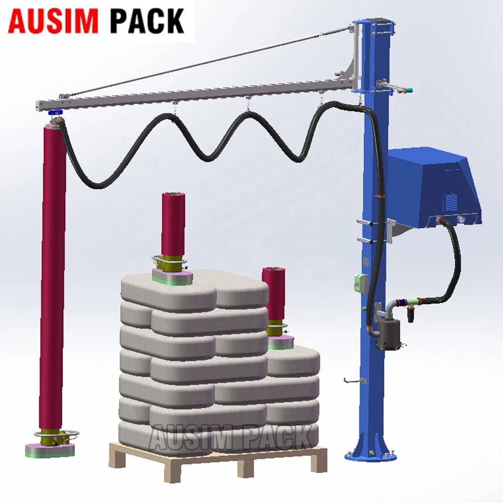 Лидер продаж вакуумный подъемник с большой нагрузкой для картонных коробок стекла металла листового гранита кварца робот-манипулятор система