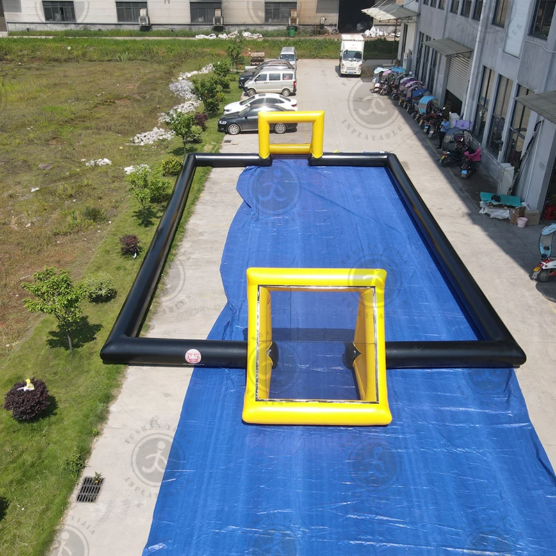 Ejia Manufacturer Hot Sale Inflatable Sports Pitch Portable Inflatable volleyball Field/Inflatable Panna Soccer