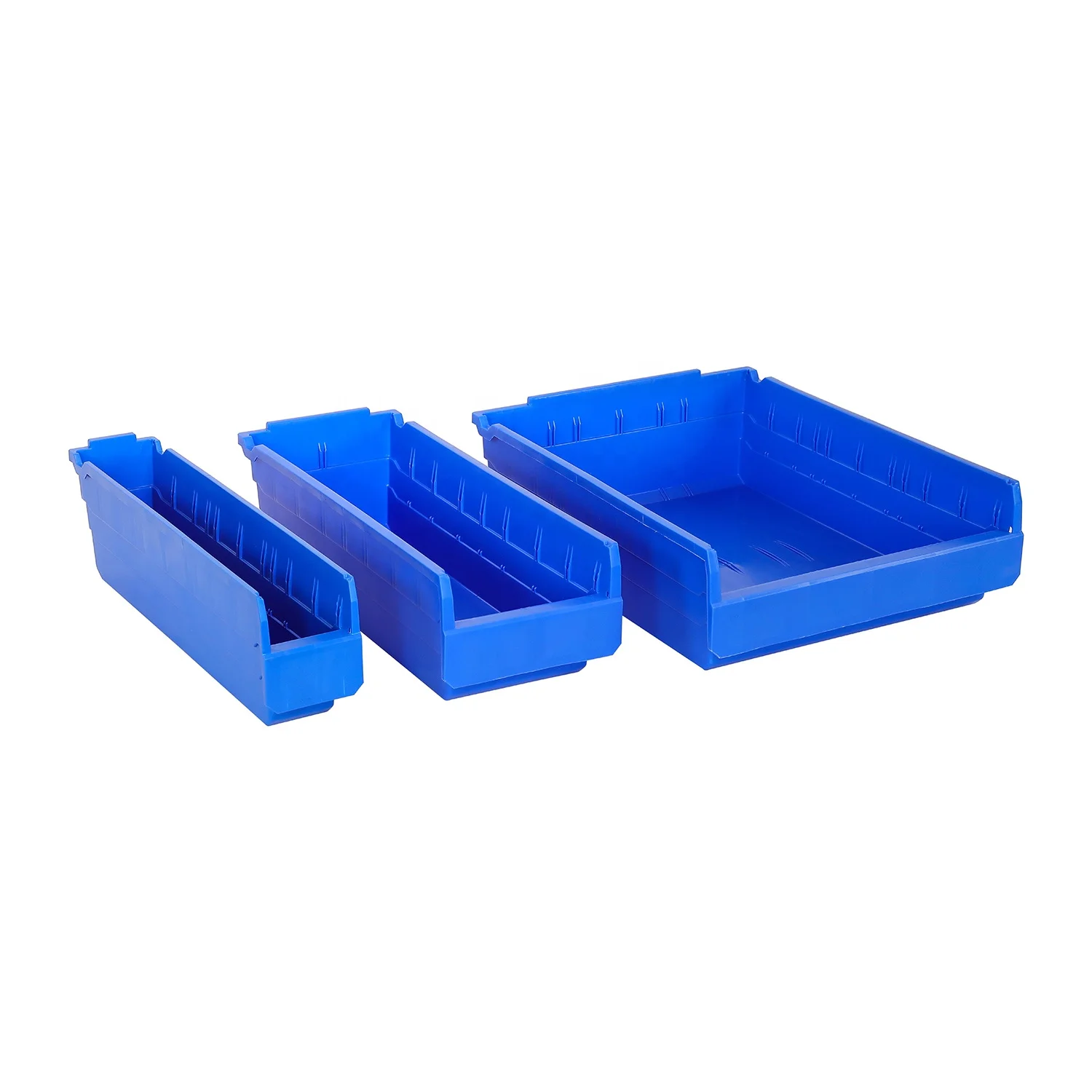 100% PP material passed test stack and hang bins for industry  multi size plastic storage bin stackable