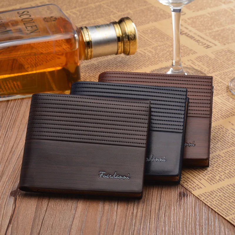 Best Selling Factory Price Wholesale 2021 PU Leather Wallet Men