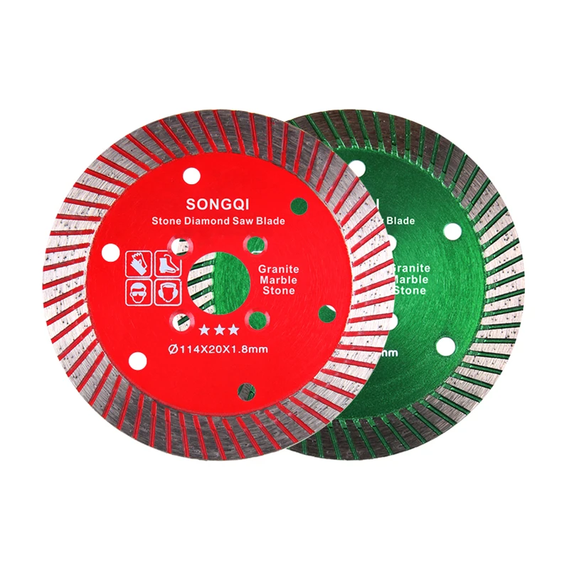 SONGQI 4 1/2 Inch 114/110 mm Granite Diamond Saw Blade for Granite and Marble