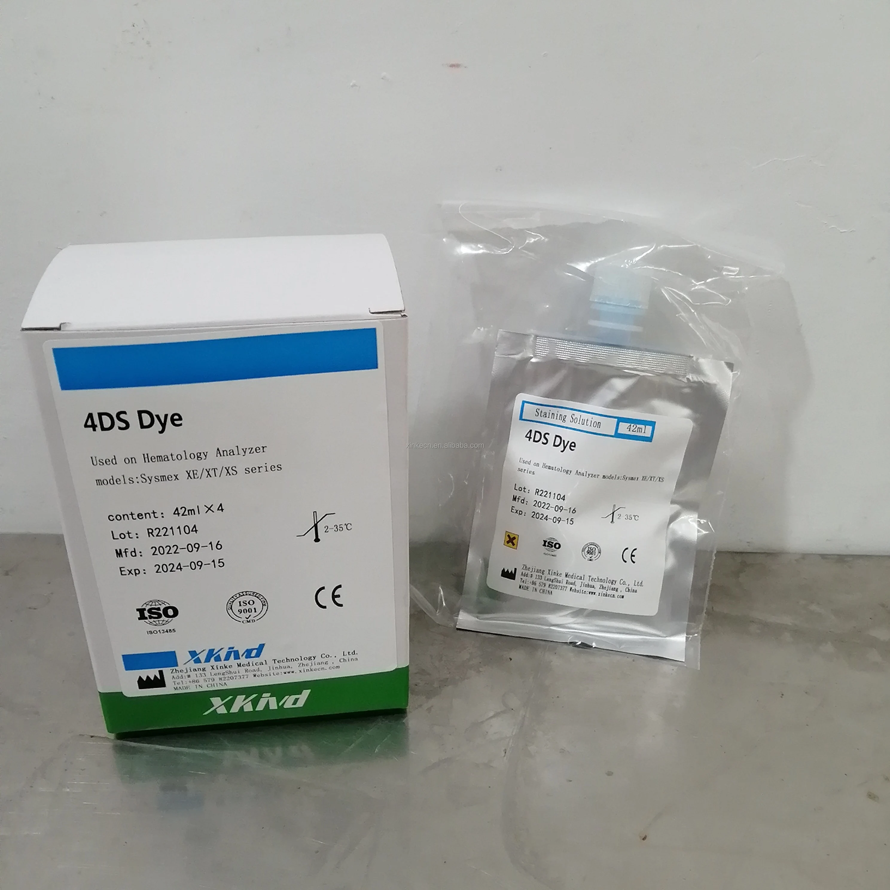 Hematology Reagent for Sysmex 4DS DYE