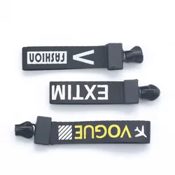 Pull-out custom LOGO slider heat transfer screen printing letter loop resin zipper head