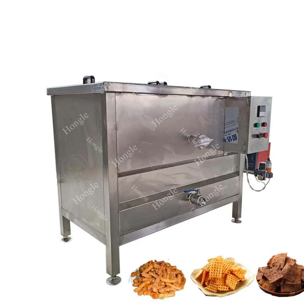Hot Selling Kettle Chips Frying Machine Large Round Deep Basket Gas Fryer Commercial