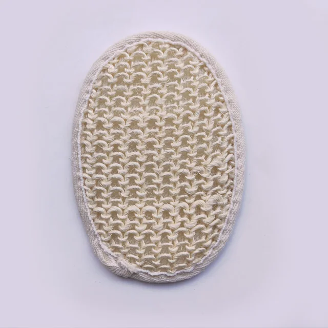 Wholesale Eco Friendly Custom Logo Bulk Foam Bath Sponge Sisal Fibre Exfoliating Body Scubber Loofah Sponge Brush Pad Spa Sponge