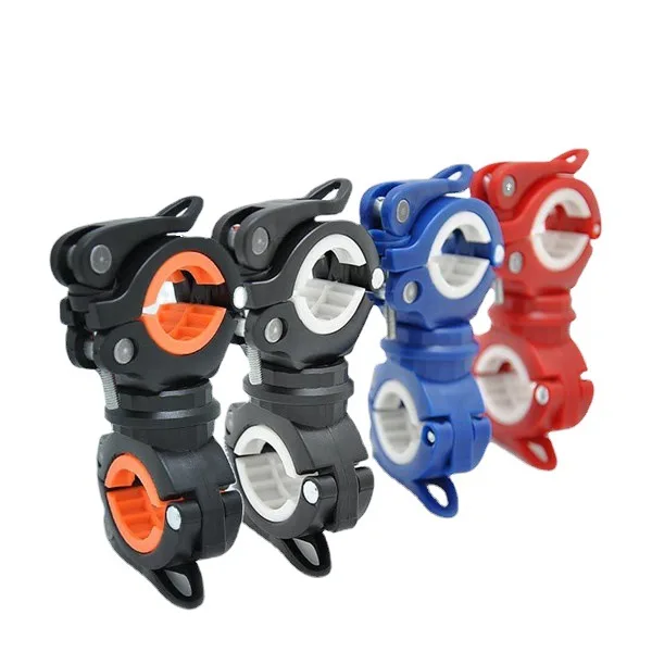 Customized universal bicycle stand 360 ° rotatable bicycle flashlight stand for flashlight track bicycle light stand