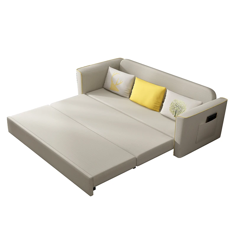 Cheap European Fabric Sofa Bed Set 3 Seater Corner Convertible Sectionals Sofa Folding for Living Room