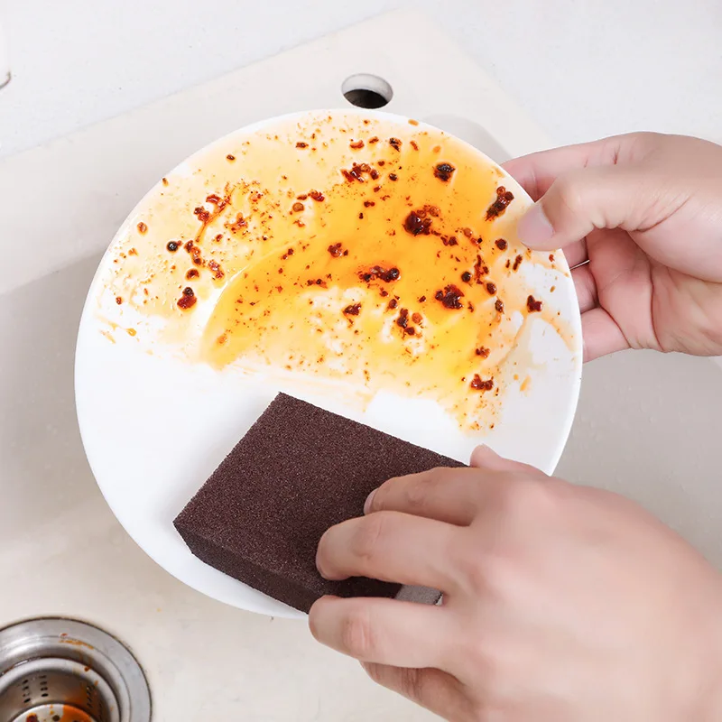 Magic Strong Decontamination Emery Kitchen Cleaning Sponge Remove Rust Sponge