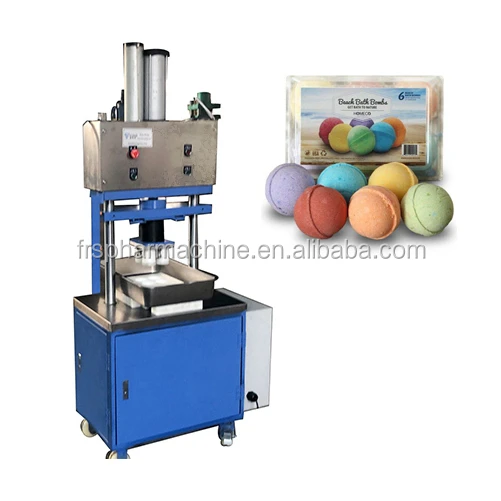 mini bath bomb makking machine with flowers in them for women