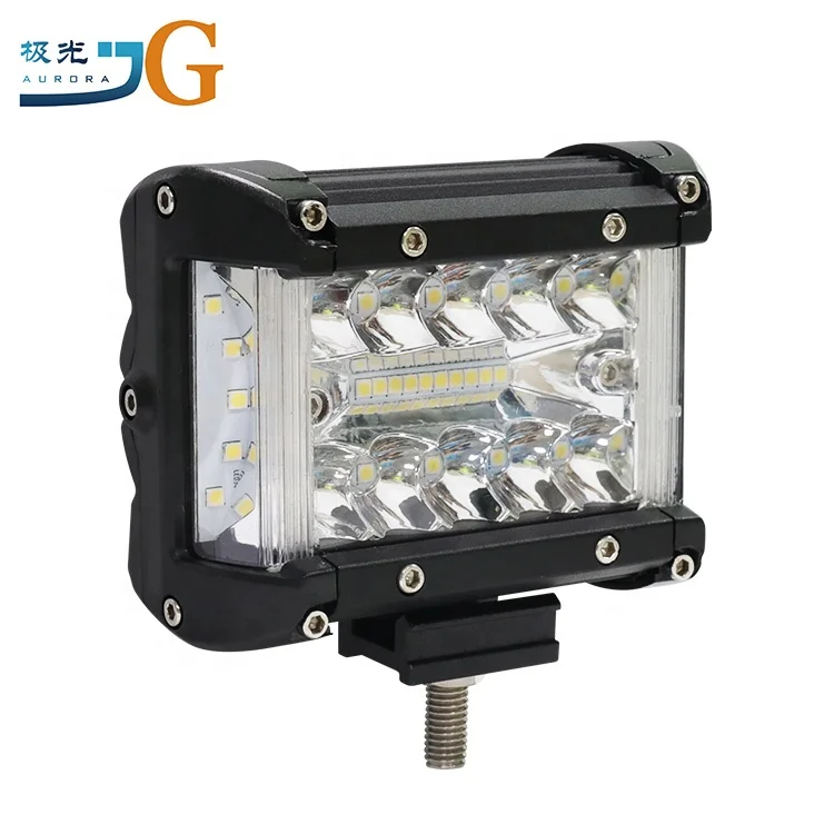  72 Вт комбо балка Led Pods осветительный противотуманный двойной боковой Quad строкавнедорожник 7-дюймовый автомобильный стрелок LED рабочий свет бар для внедорожника