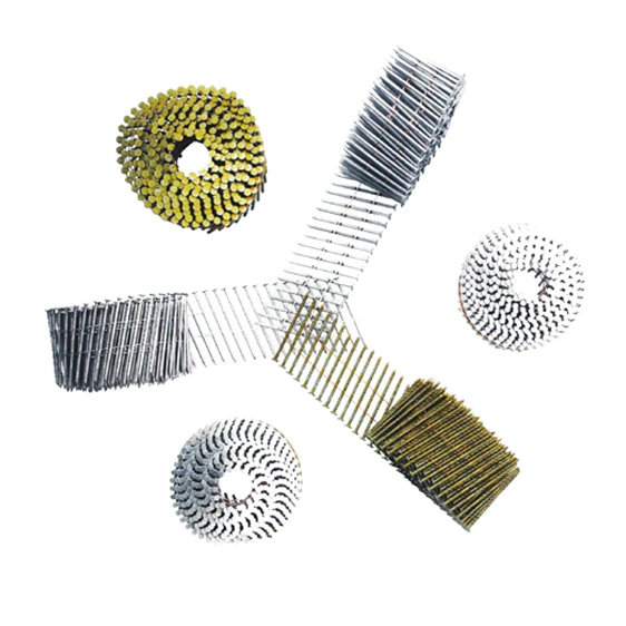 Coil Nails, 16 Degree Flat Coil Nails, 15 Degree Wire Collated Roofing Nails