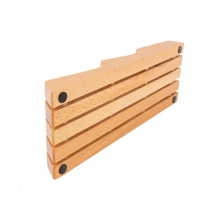 Countertop Butcher Block Knife Holder Nd Organizer With Wide Slots For Easy Kitchen Storage