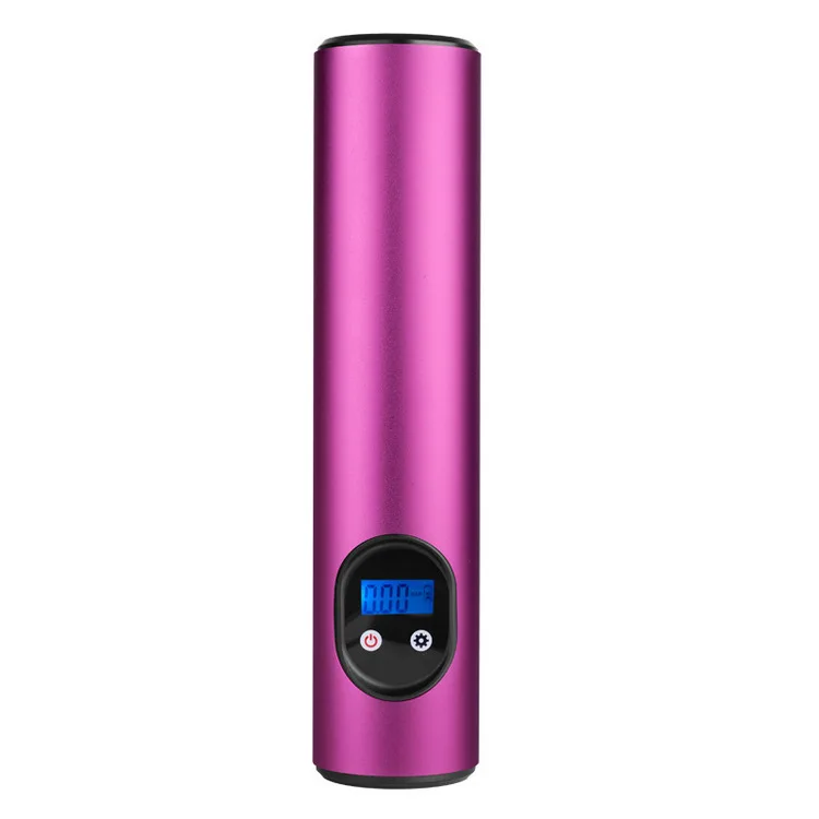 
Pink and purple 2021 Portable Digital Wireless Car Tire Air Pump Heavy Duty Air Compressor Tyre Inflator 
