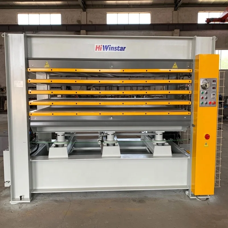 
MH3848*4 wood veneer hydraulic hot press melamine laminating machine 