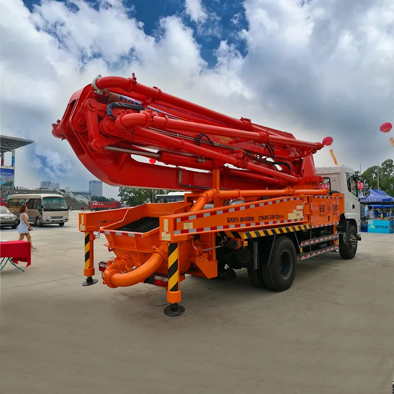 Low Price Good Quality 33m Concrete Pump Truck In CHINA