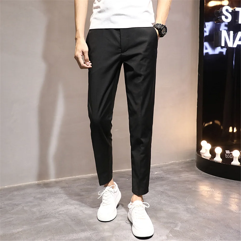 Wholesale China Mens Slim Pants Trousers Mens Classic Formal Trousers