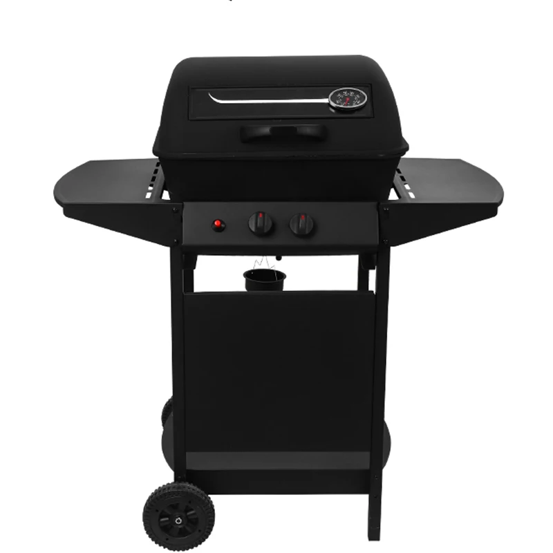 Home garden bbq gas grill outdoor barbecue a gas trolley bbq grill usa gas bbq grill with visible window design