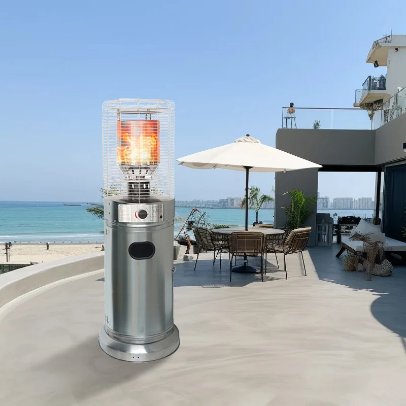 Stainless steel indoor and outdoor 11KW garden gas patio heater