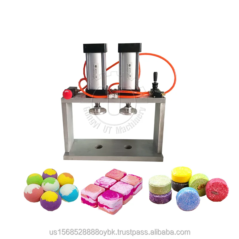 Hot Selling Bath Bomb Shower Bomb Machine Mineral Salt Block Press Machine Bath Ball Bomb Soap Bar Making Machine