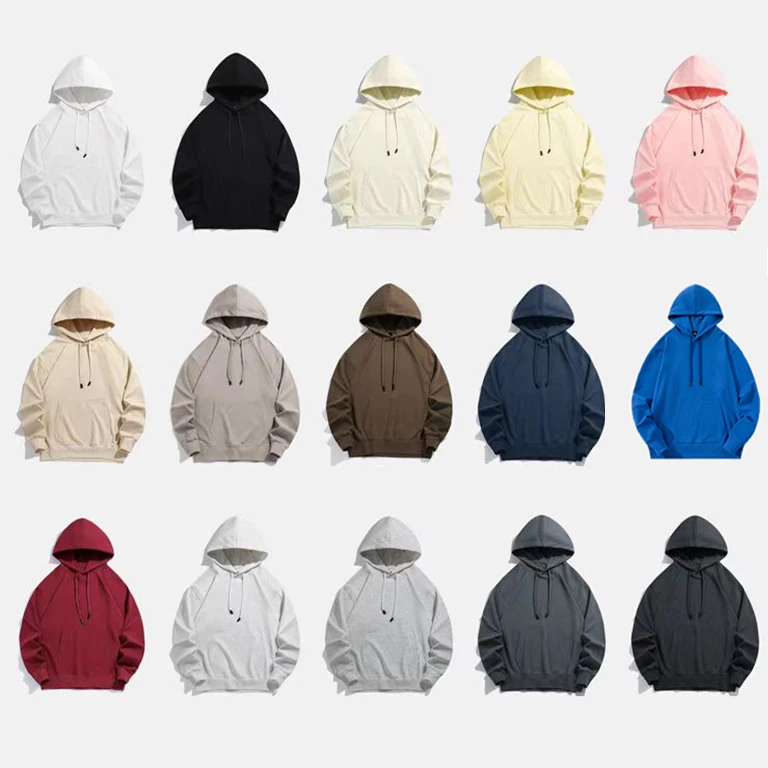 Hoodies 500Gsm Thick Heavy Custom Hoodies Unisex 100 Cotton Terry Cloth 3D Men Fleece Screen Printed Private Label Sweatshirt