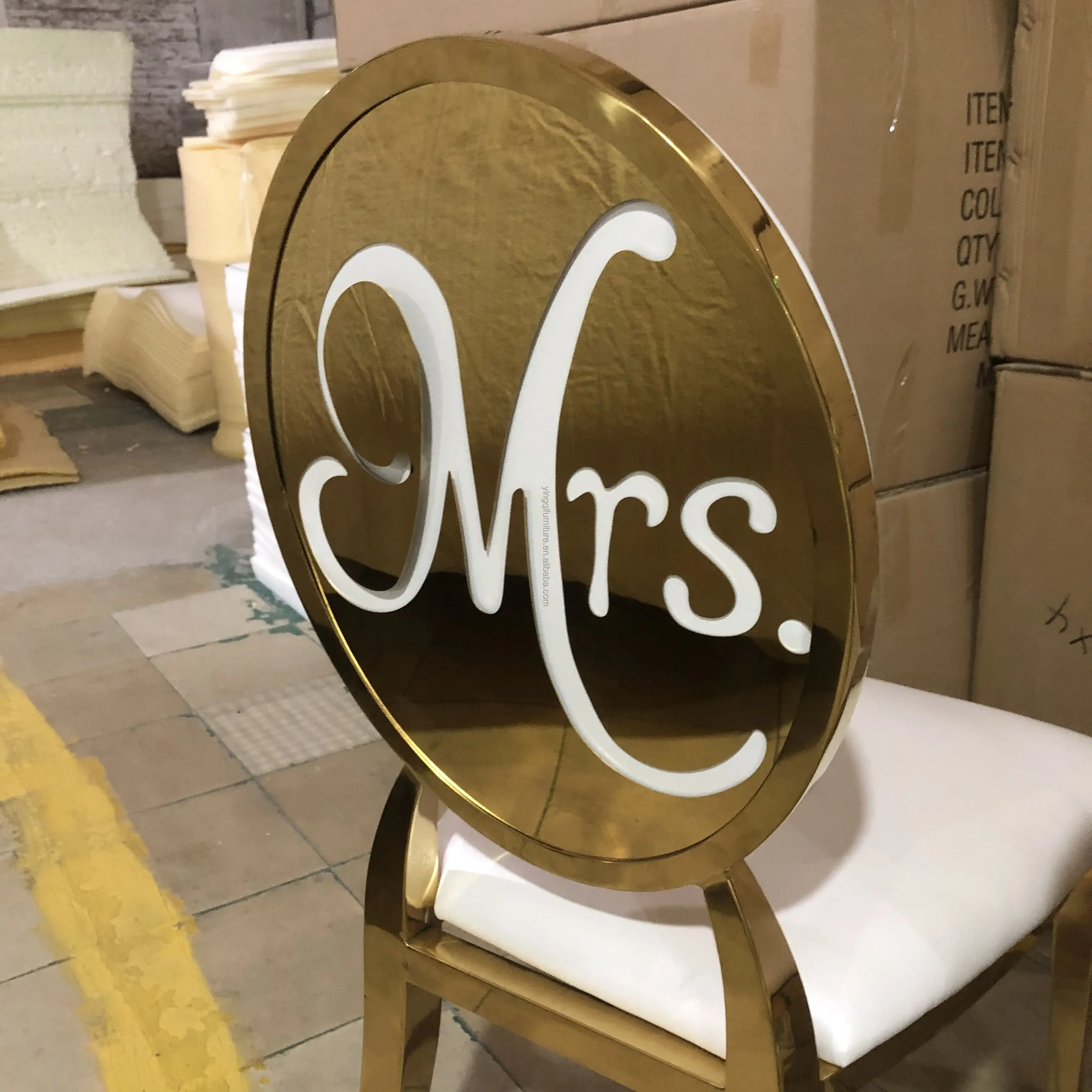Wedding Mr & Mrs Chairs for Sale