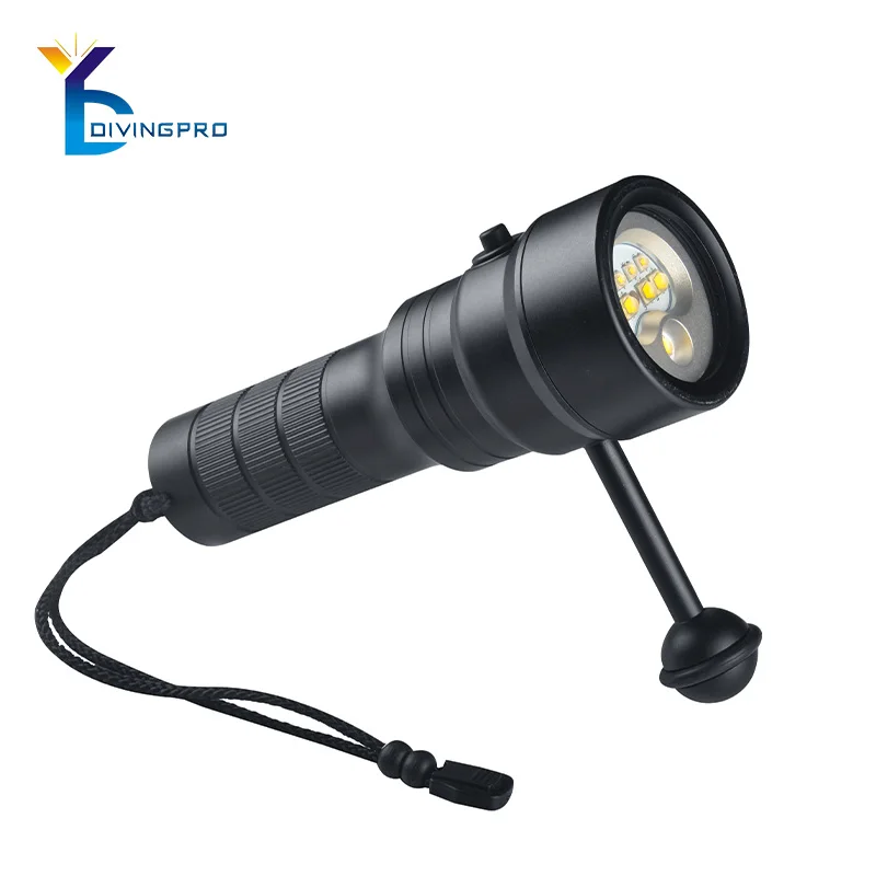 High Quality Professional Diving Flashlight XM-L2 LED  Underwater Video Diving light