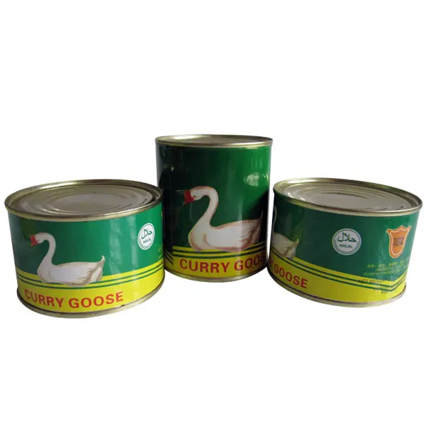 Aluminum Food Cans Ready to Eat Canned Curry Goose Traditional Chinese Food