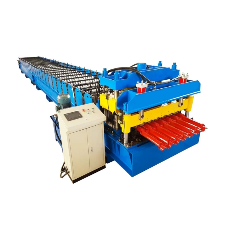 manual metal roofing sandwich panel corrugated steel sheet tile making roll forming machine