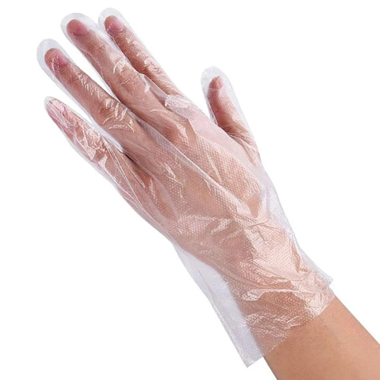 Disposable Plastic Gloves Disposable Pe Plastic Gloves Transparent LDPE HDPE Polythene Gloves
