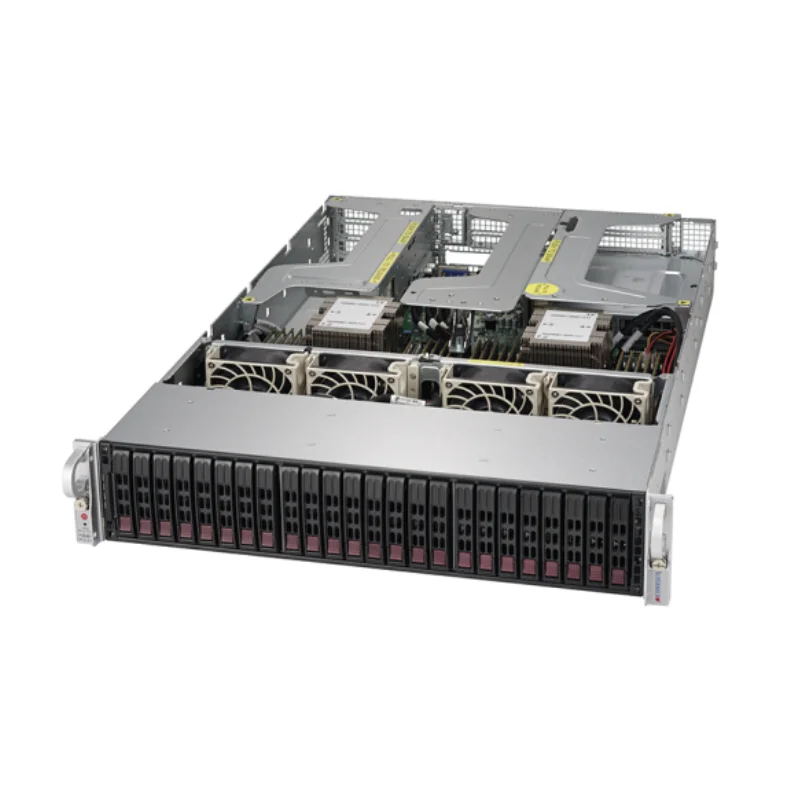 Supermicro server 2029BZ-HNR dual-socket Xeon high-performance virtualization cloud computing high-speed storage 2U server
