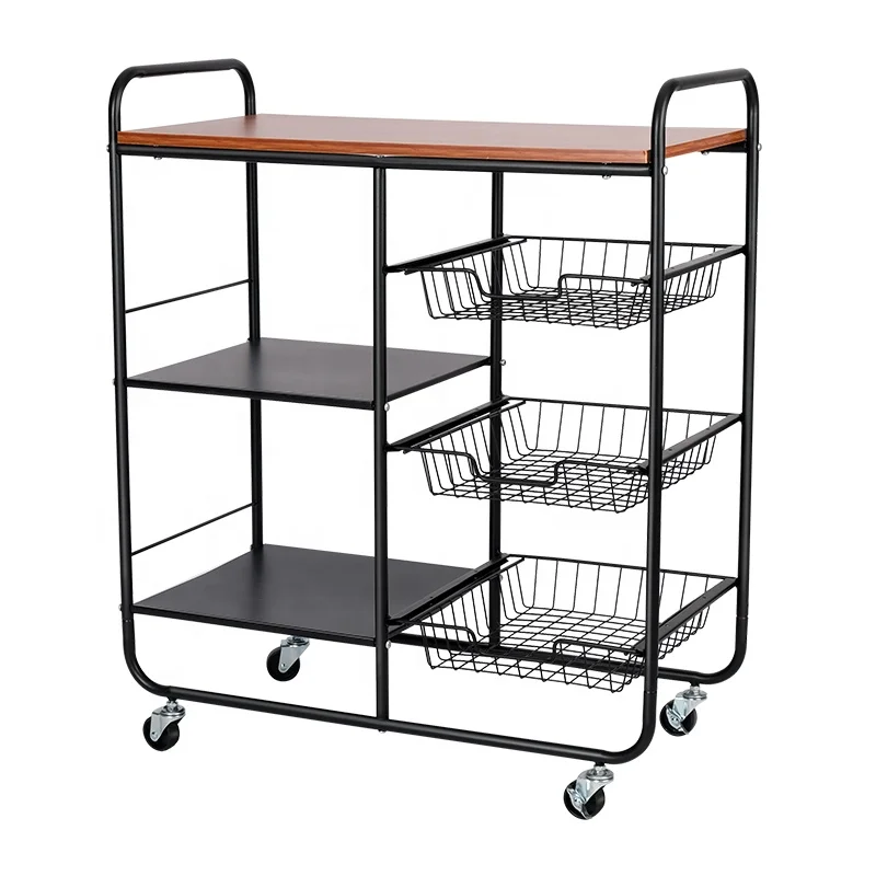 kitchen storage cart