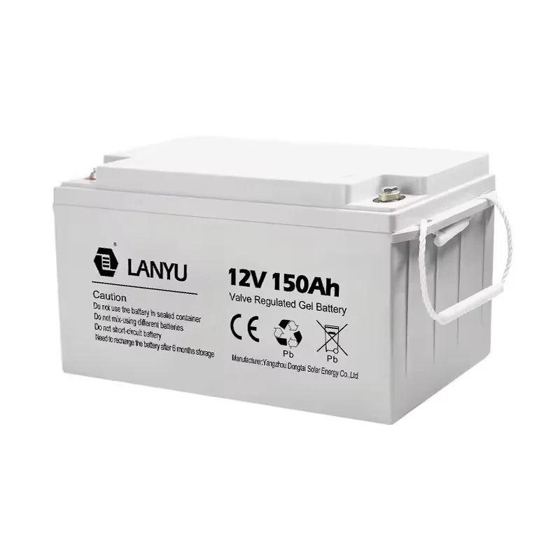 2024 Long Life Deep Cycle Rechargeable 12v Solar Portable Storage Gel Battery House System
