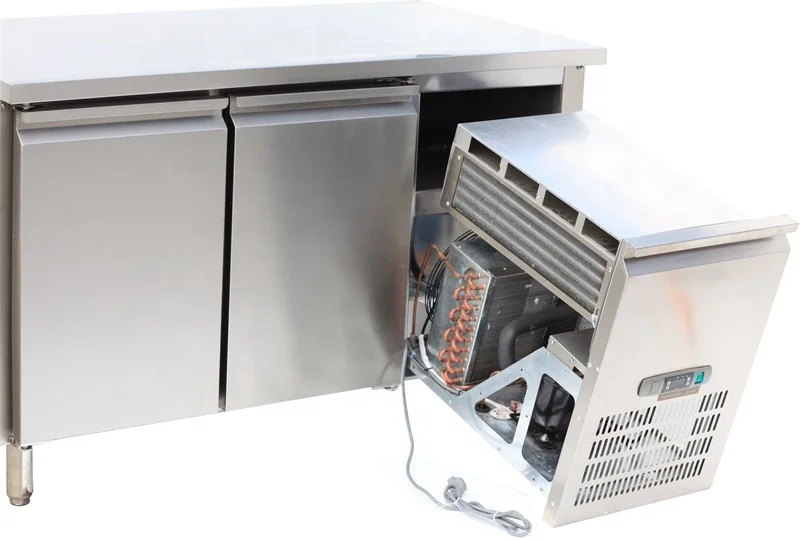 Refrigeration Equipment Industrial Freezer Commercial Refrigerator 3 Doors Under Counter Fridge