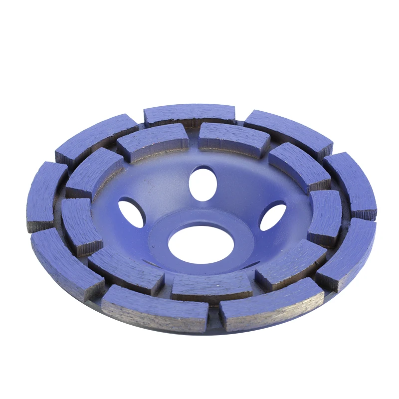 Hot Sale 4 Inch 105 mm concrete stone abrasive diamond wheel diamond tools ripple grinding disc diamond grinding cup wheel