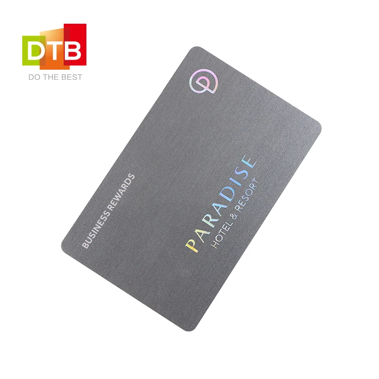 HF Craft Cheap PVC Printing Business Membership Card/student ID Locked RFID Card Hotel use