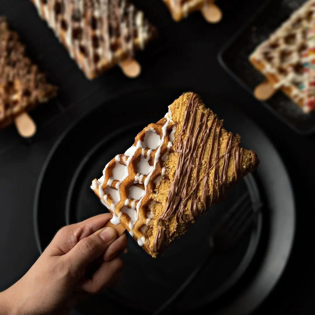 cake pops waffle pops sticks maker machine