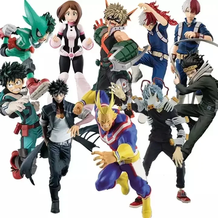 HUAYI 31 style Midoriya Izuku Bakugou Shoto Todoroki Shigaraki Boku No Hero Academia Anime My Hero Academia Figures