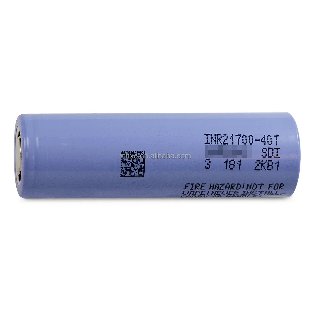 21700 Battery Pack Premium Quality 40t 4000mAh Lithium Battery for Power Bank Use in Very Good Price