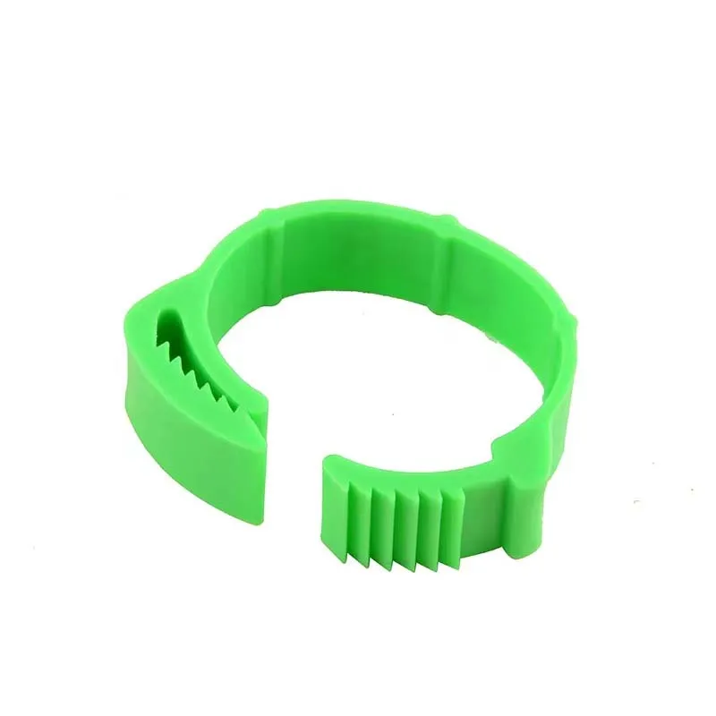 Factory Direct Sale Chicken Button Type Hen Pigeon Birds Goose Chicken Foot Bracelet Color Poultry Chicken Foot Ring