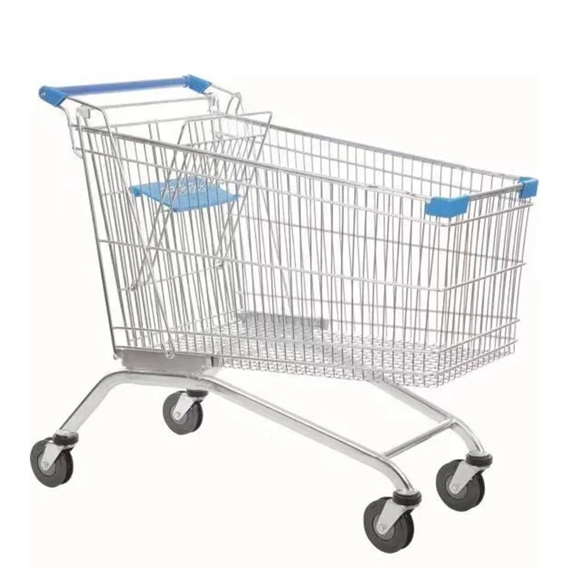 European Supermarket Shopping Cart