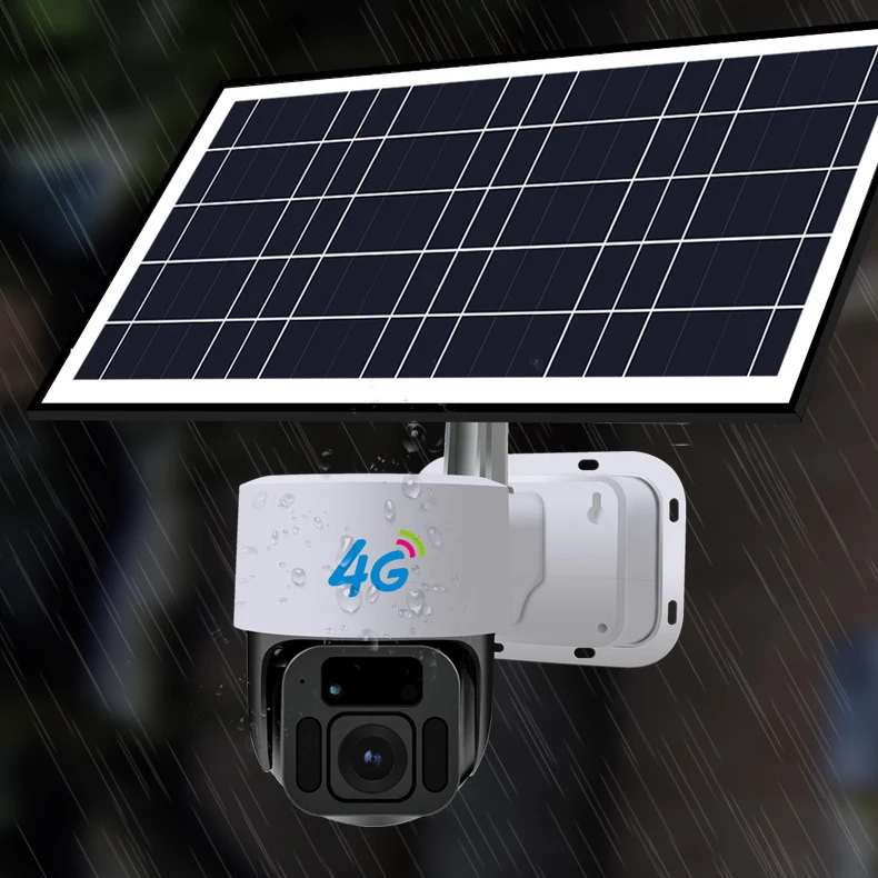 Long Life Battery Solar Panel Powered Smart Outdoor 1080P CCTV Wireless Surveillance WiFi Solar Security Network Camera