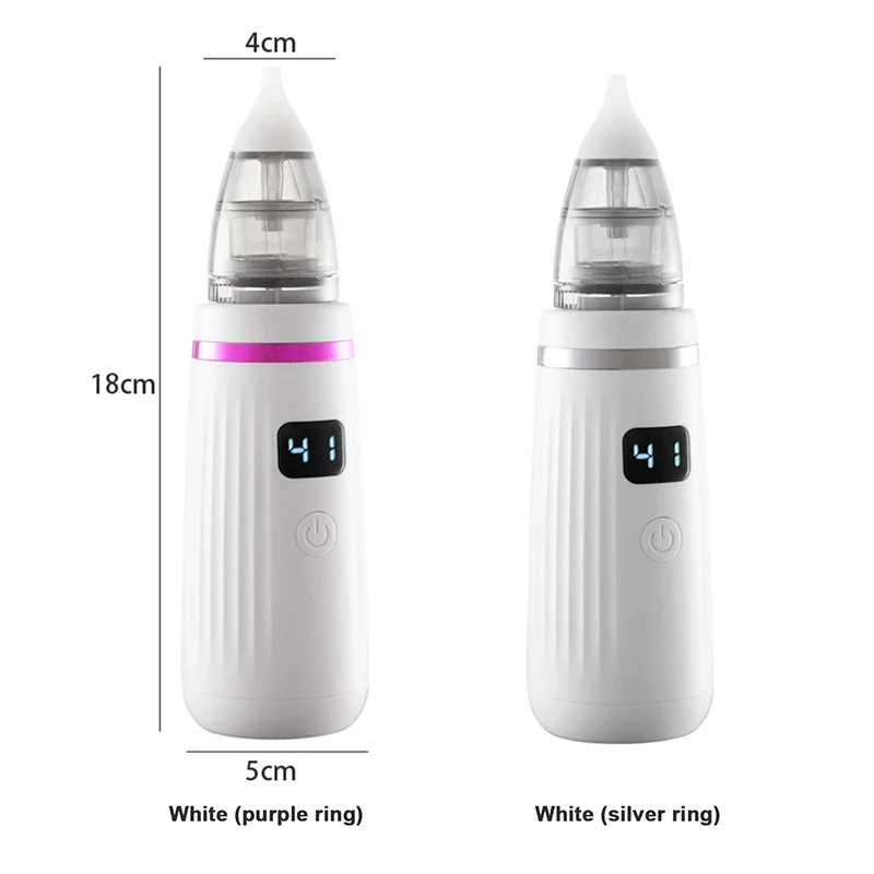 USB Charging Baby Snot Cleaner Electric Nasal Aspirator Bidirectional Anti-Reflux Electric Nasal Aspirator Baby  Nasal Cleaner