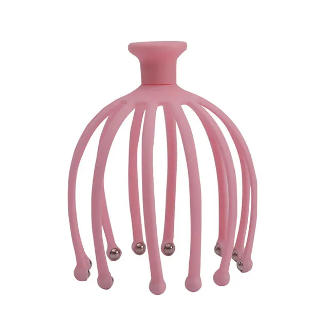 Multi-functional octopus ball massager, easy to relax acupoint scratch back and scalp